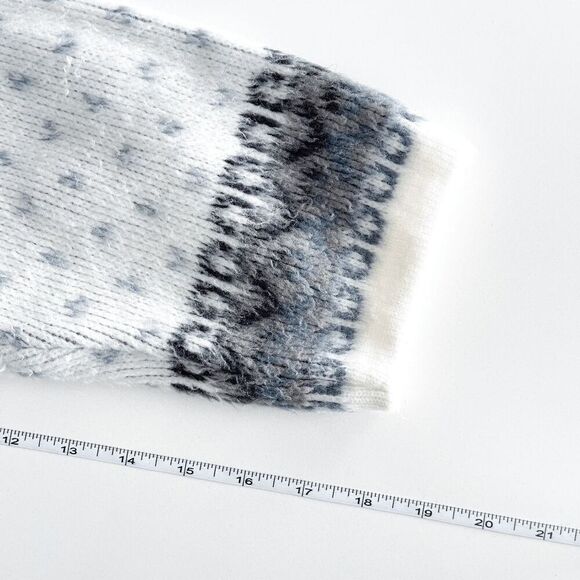 Yari Artesanias Women's Llama Fair Isle Full Zip Wool Sweater Multicolor Small - Picture 6 of 7